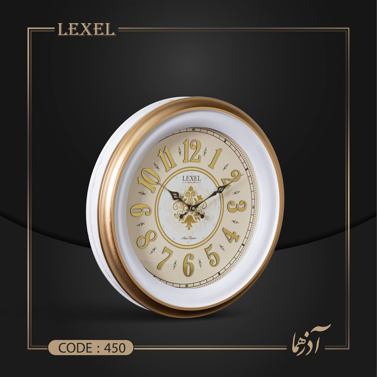 ساعت دیواری از برندLEXEL 447 اصل
