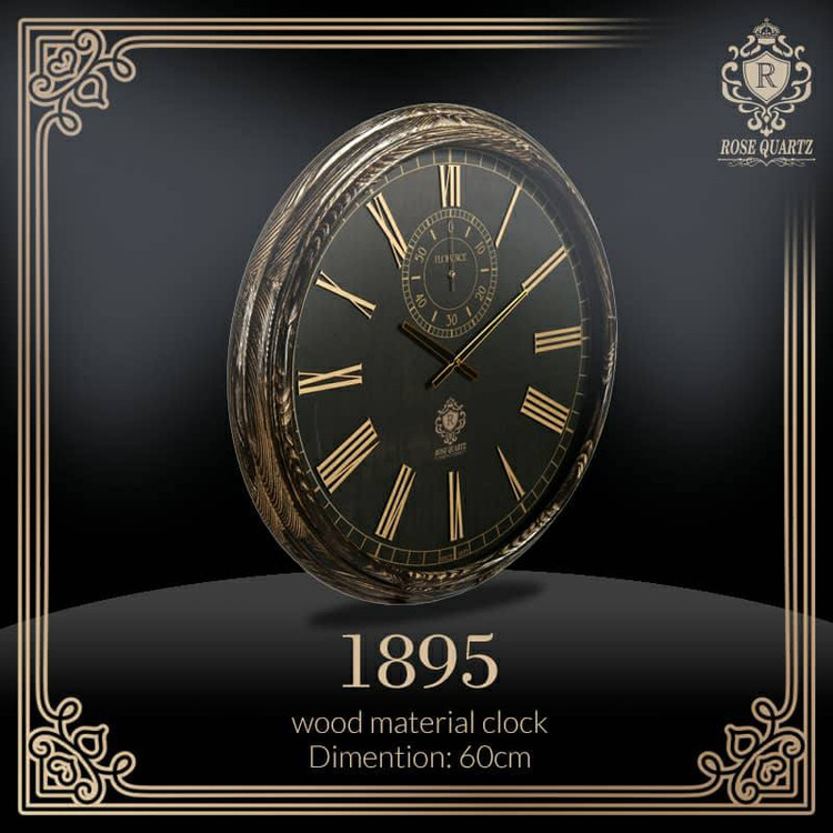ساعت دیواری از برندورتیک 1895 چوبی
