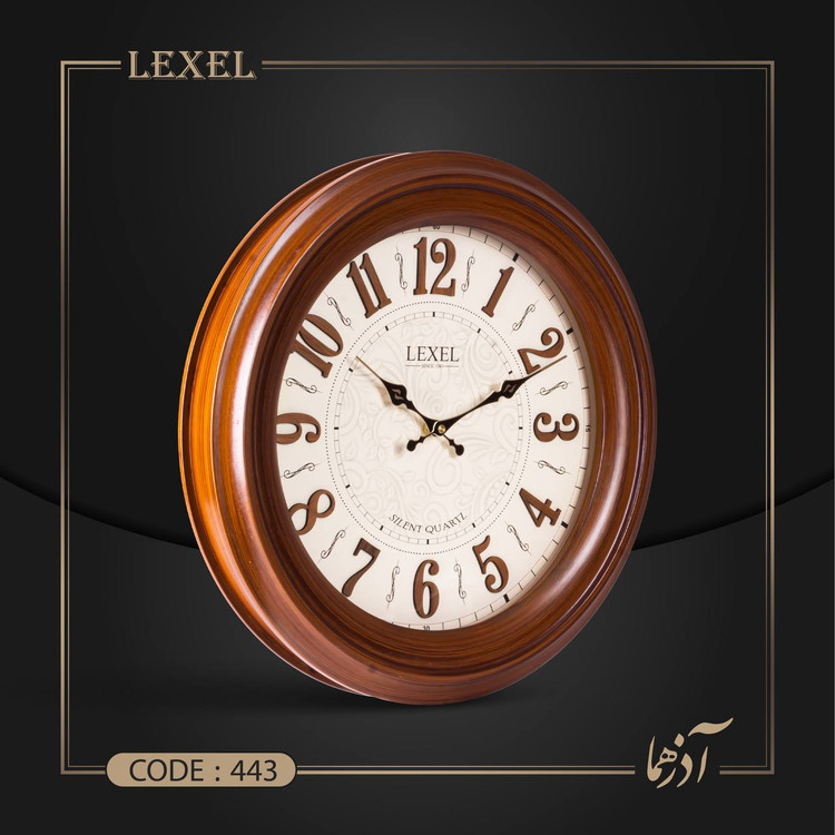 ساعت دیواری از برندLEXEL 443 اصل