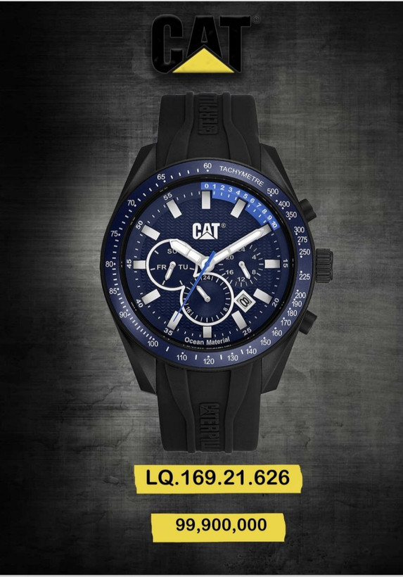 ساعت مچی از برند امریکایی LQ.169.21.626 CATERPILLAR