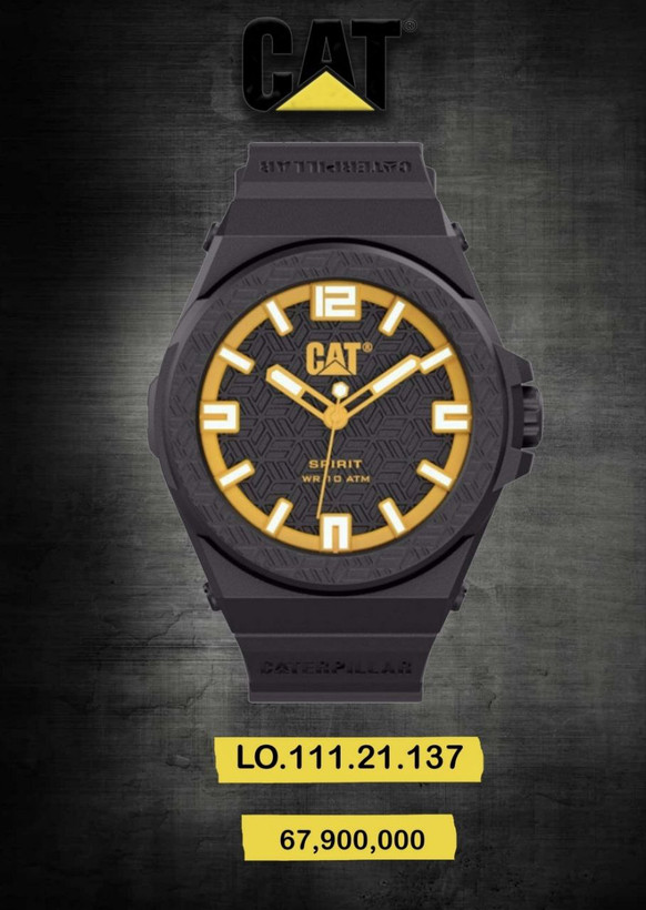 ساعت مچی از برند امریکایی LO.111.21.137 CATERPILLAR
