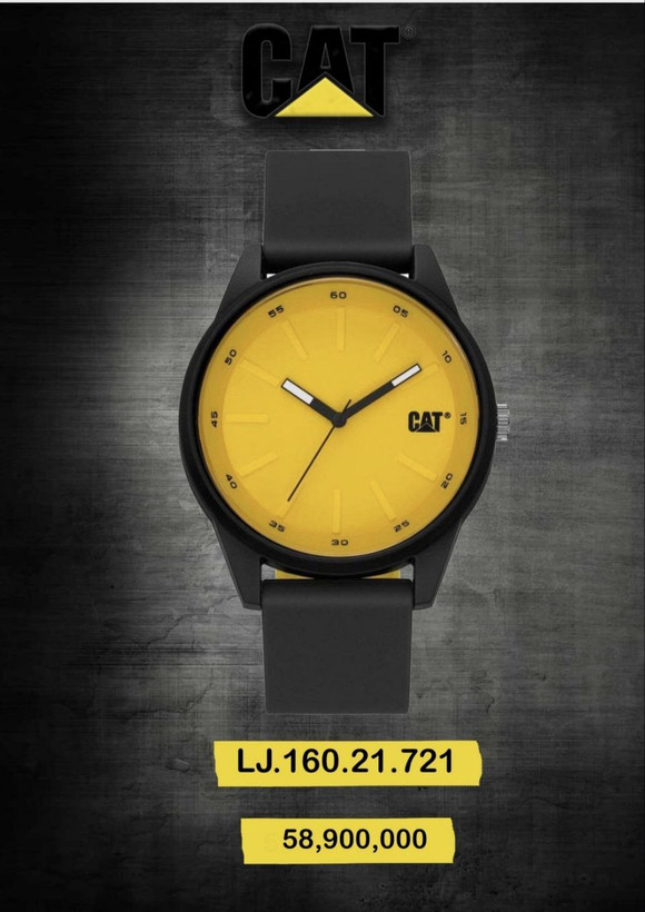ساعت مچی از برند امریکایی LJ.160.21.721 CATERPILLAR