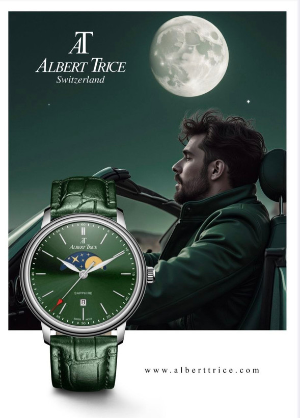ساعت مردانه از برند البرت ریس AT-20800-06 Albert Trice