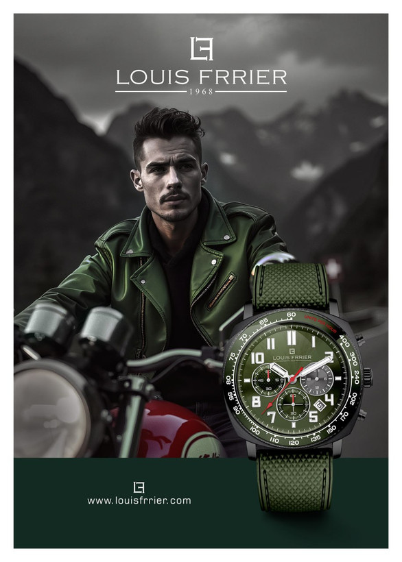 ساعت مردانه از برند لوییس فریرر LF-9553-354 LOUIS FRRIER