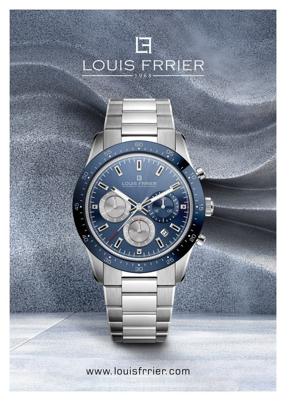 ساعت مردانه از برند لوییس فریرر LF-9553-375 LOUIS FRRIER