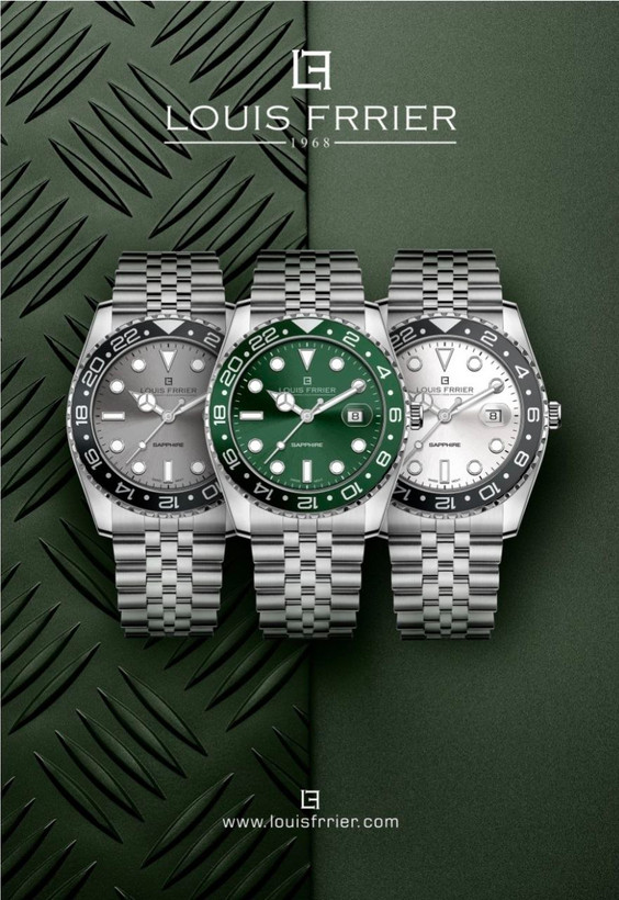 ساعت مردانه از برند لوییس فریرر LF-9553-255 LOUIS FRRIER