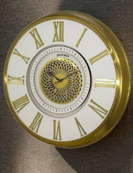 ساعت دیواری از برند ارتمیس 2044 artemis فلزی