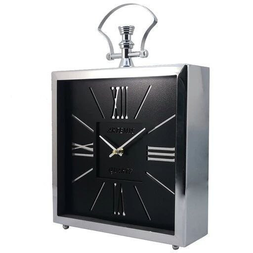 ساعت رومیزی از برند ارتمیس سیلور 1030 artemis فلزی