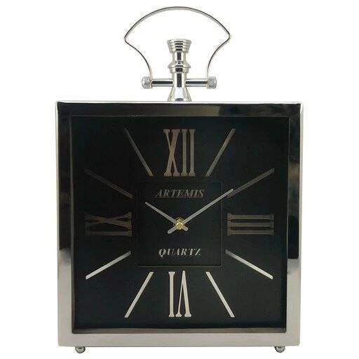 ساعت رومیزی از برند ارتمیس سیلور 1030 artemis فلزی