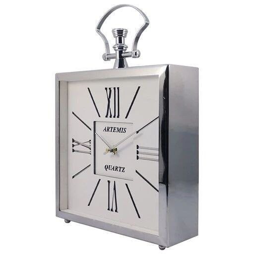 ساعت رومیزی از برند ارتمیس سیلور 1030 artemis فلزی