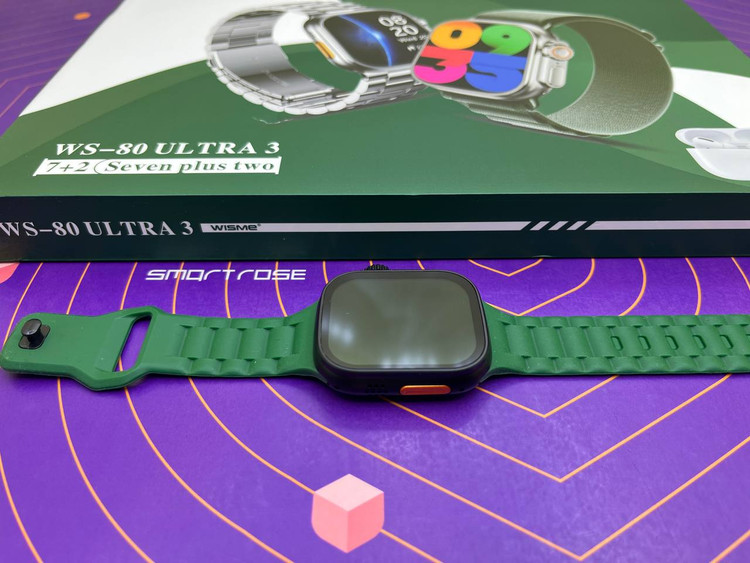 ساعت هوشمند از برند wisme *WS-80 ULTRA3* ارجینال