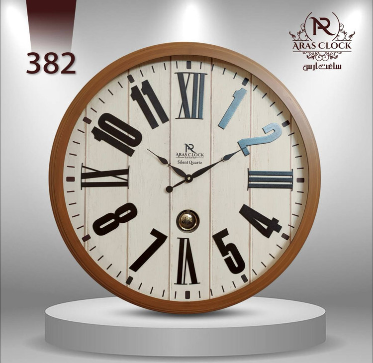 ساعت دیواری از برند 382 ARAS CLOCK