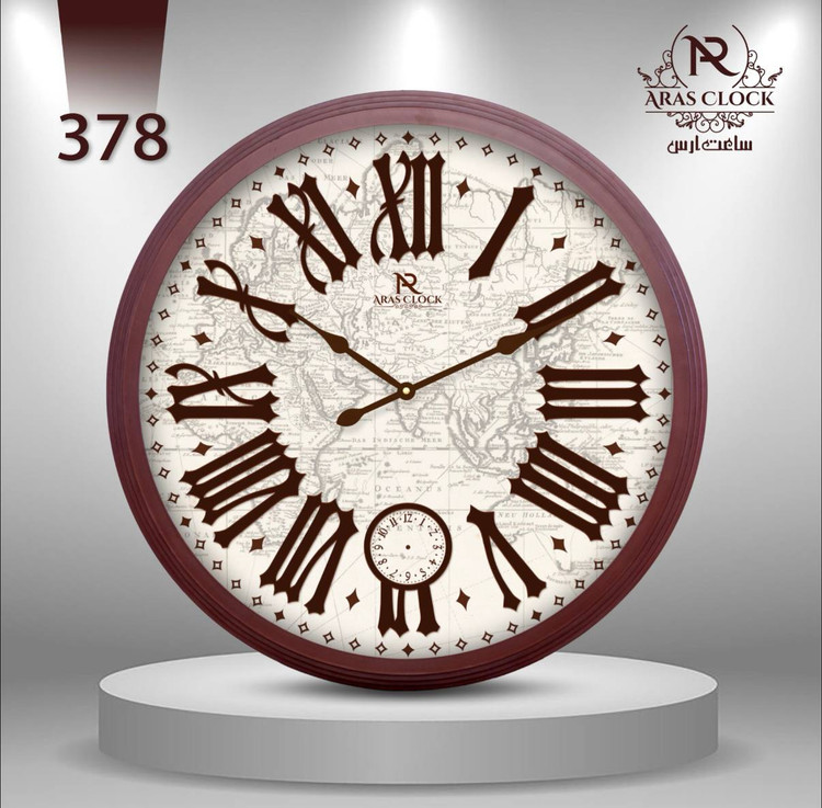 ساعت دیواری از برند 378 ARAS CLOCK