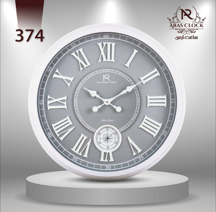 ساعت دیواری از برند 374 ARAS CLOCK