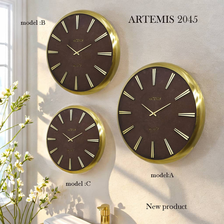 ساعت دیواری برند artemis 2045-c