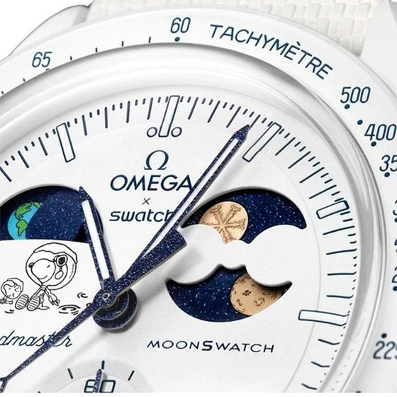 ساعت امگا سواچ moon shin مون شاین اسنوپی